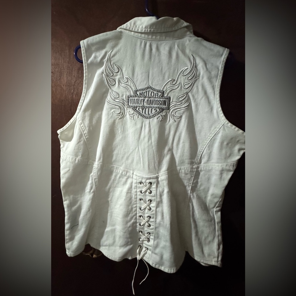 Harley-Davidson Cream Cotton Apparel
